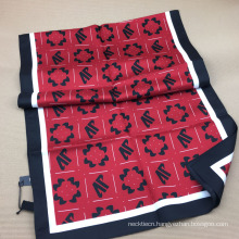 Screen Printed Silk Twill Scarf